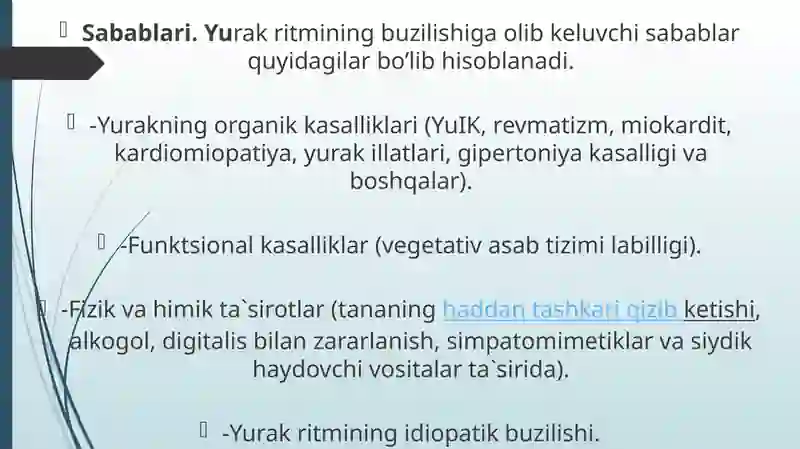 Yurak aritmiyalari 3