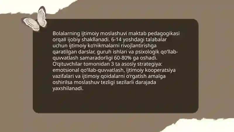 Bolalarning ijtimoiy moslashuvi va maktab pedagogikasi 3