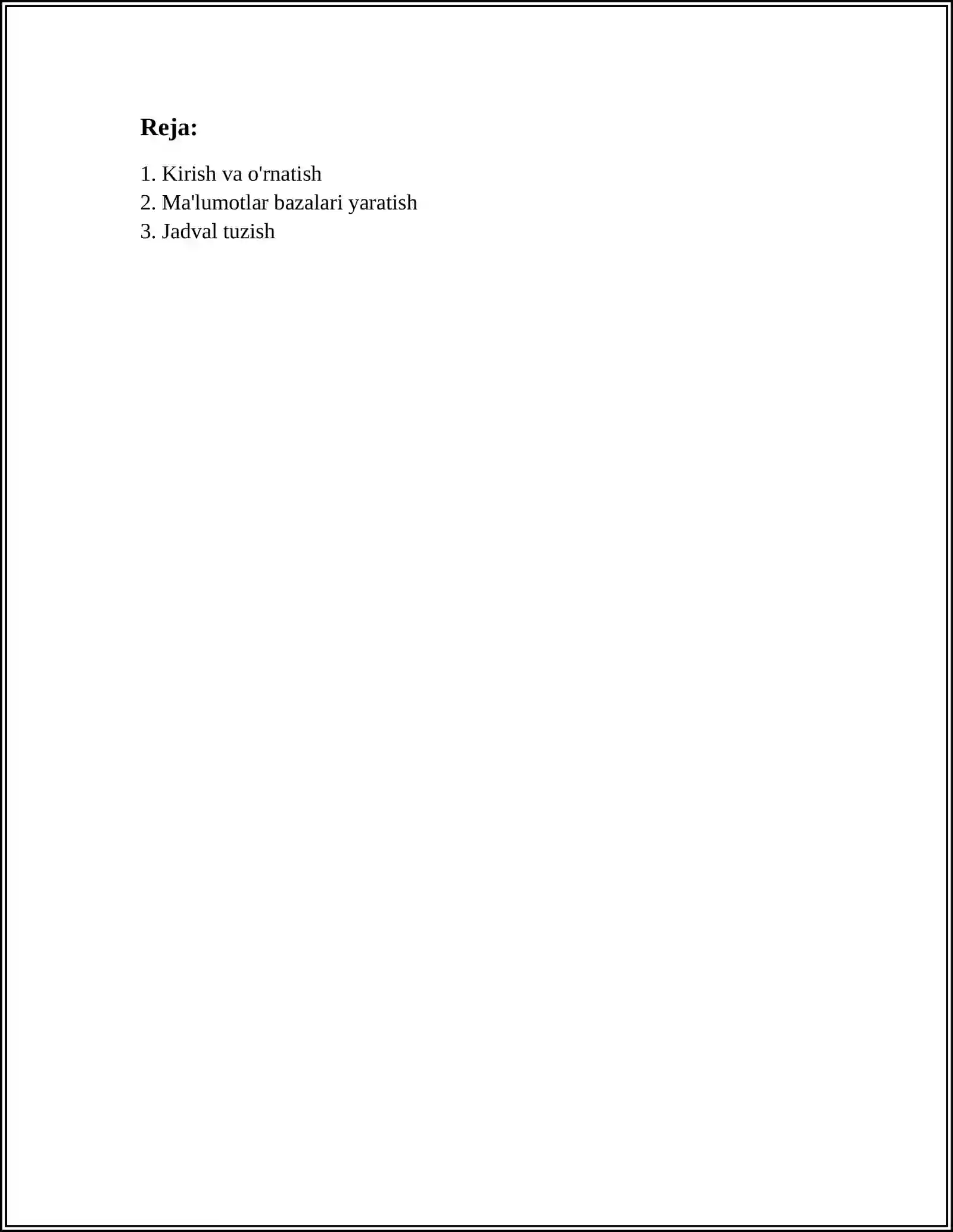 MS ACCESS DASTURIDA MO 3