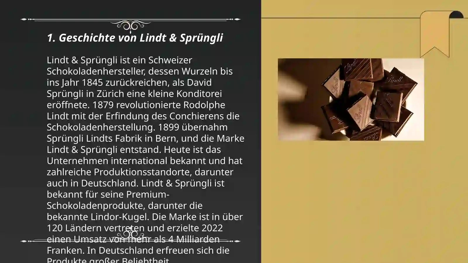 Geschichte von Lindt & Sprüngli 3