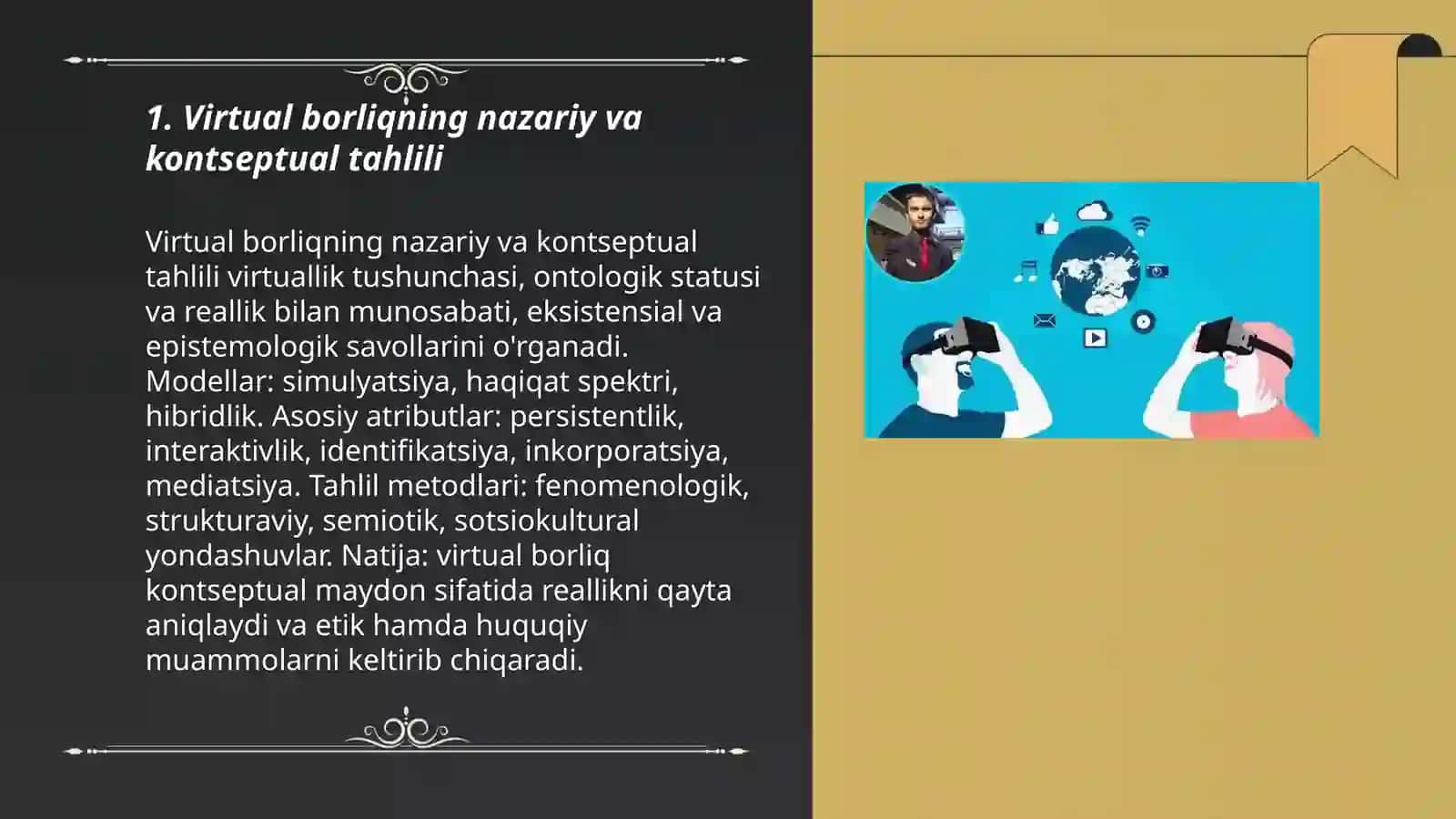Virtual borliq haqida tahlil etish 3