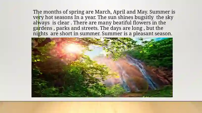 Seasons and Weather 3