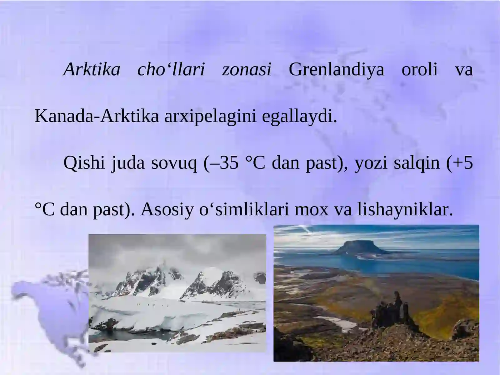 Shimoliy Amerikaning tabiat zonalari va balandlik mintaqalari 3