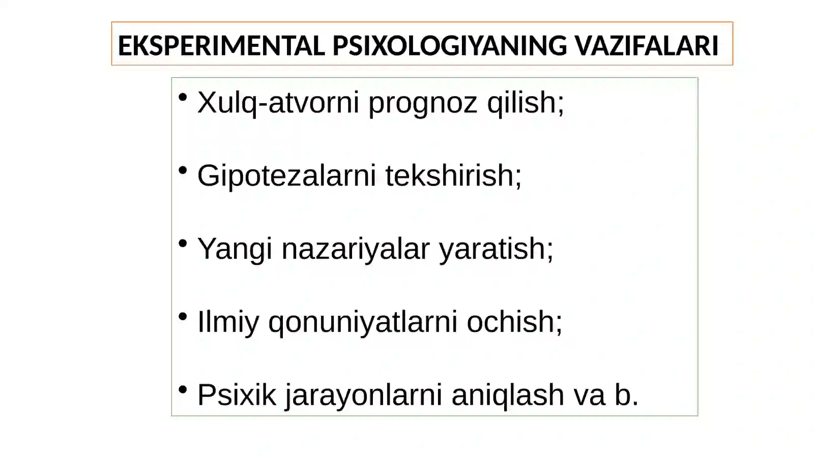 Eksperimental psixologiyaning metodlari 3