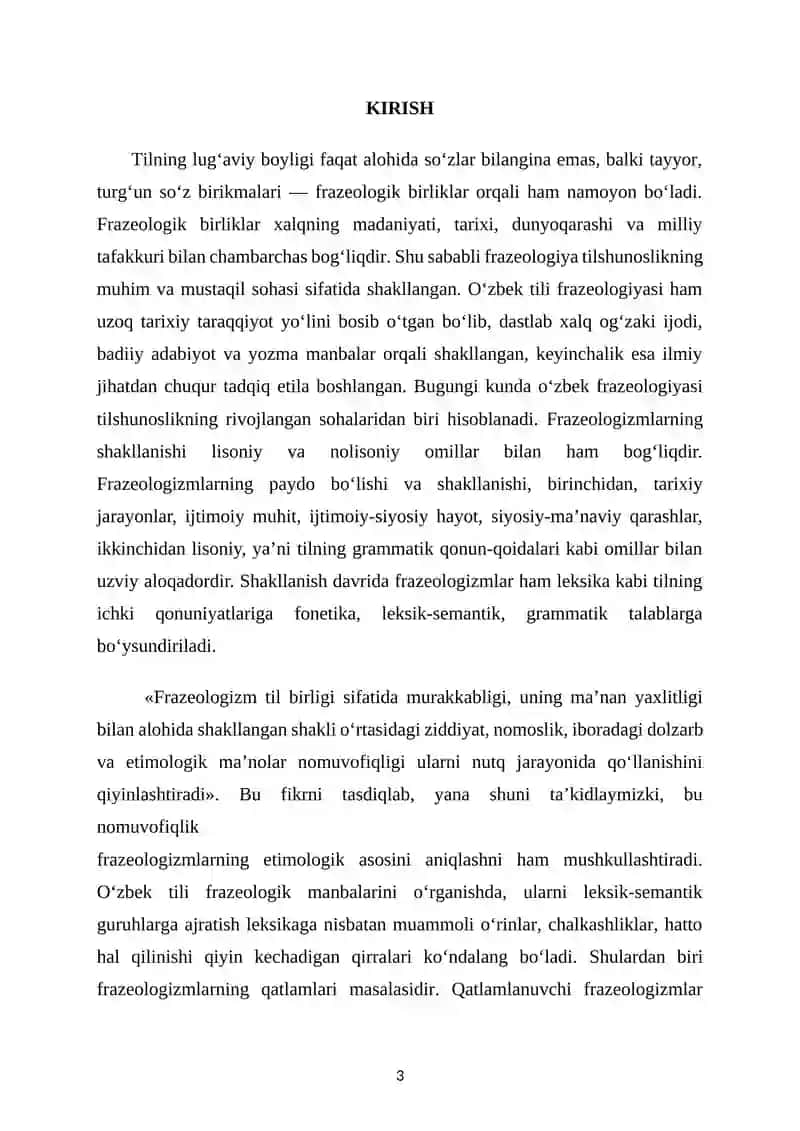 O‘zbek tili frazeologiyasi ilmining shakllanishi va takomillashuvi 3