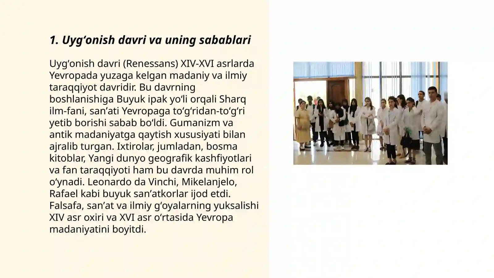 Uygʻonish davri va uning sabablari 3