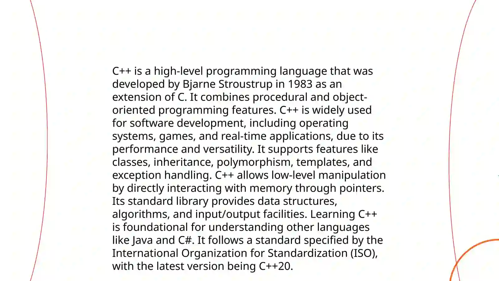 C++ tili haqida 3