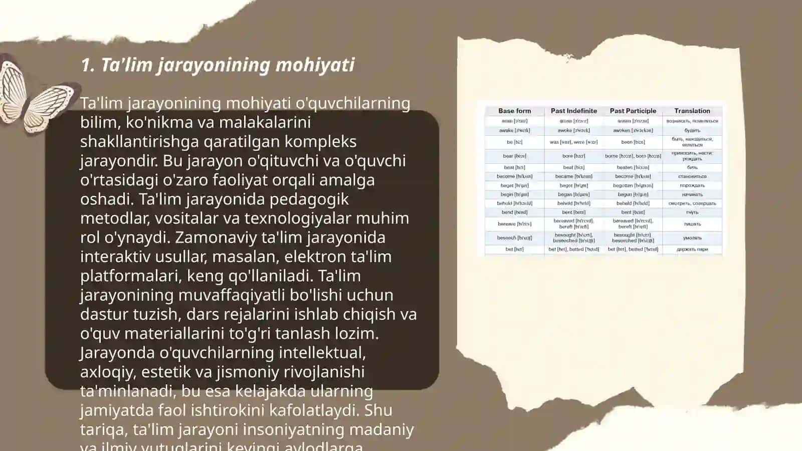 Ta'lim jarayonining mohiyati 3