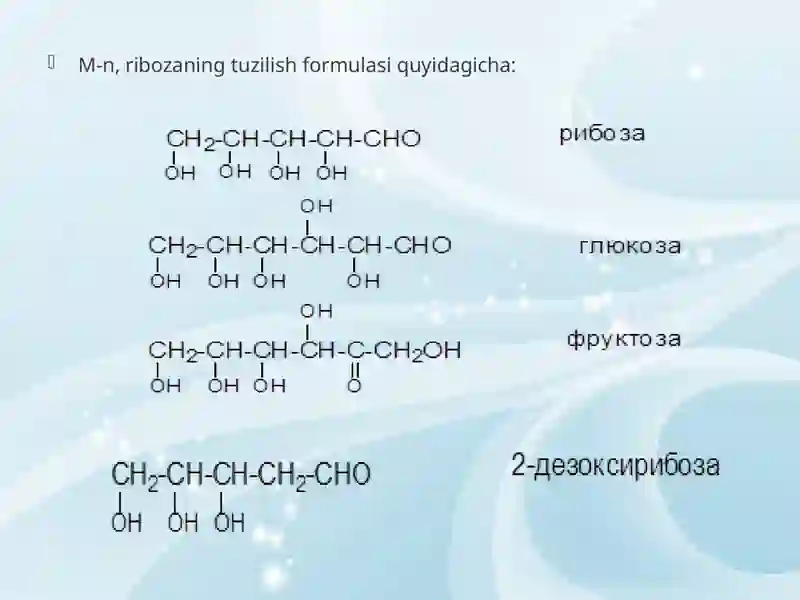 Uglevodlarning sinflanishi 3