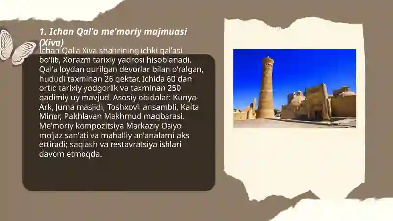 Xorazm tarixiy obidalar 3