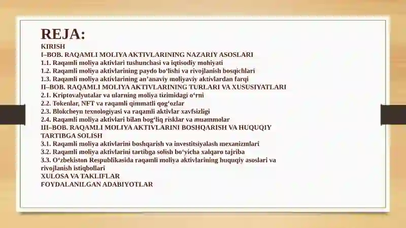Raqamli Moliya Aktivlari 3