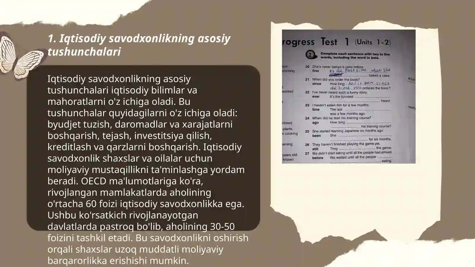 Boshlangich sinf o'quvchilarida iqtisodiy savodxonlikni shakllantirishga oid prezantatsiya va multimedialar tayyorlash 3