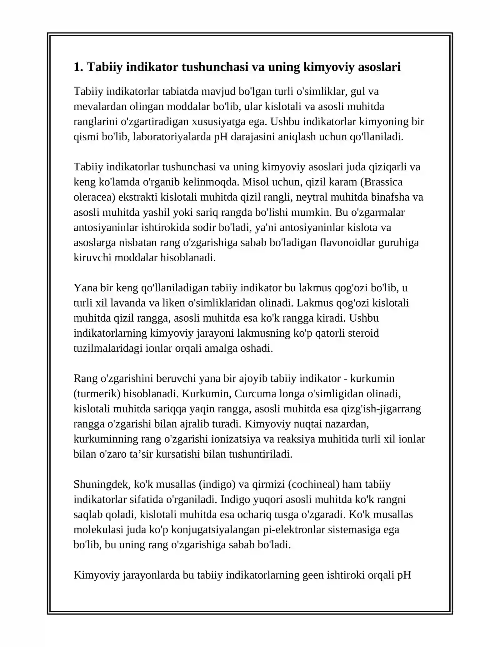 RANGLAR TILIDA KIMYO 3