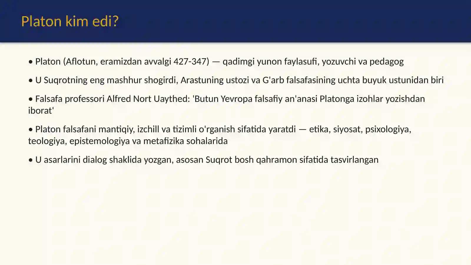 Platon — ulug' mutafakkir alloma 3