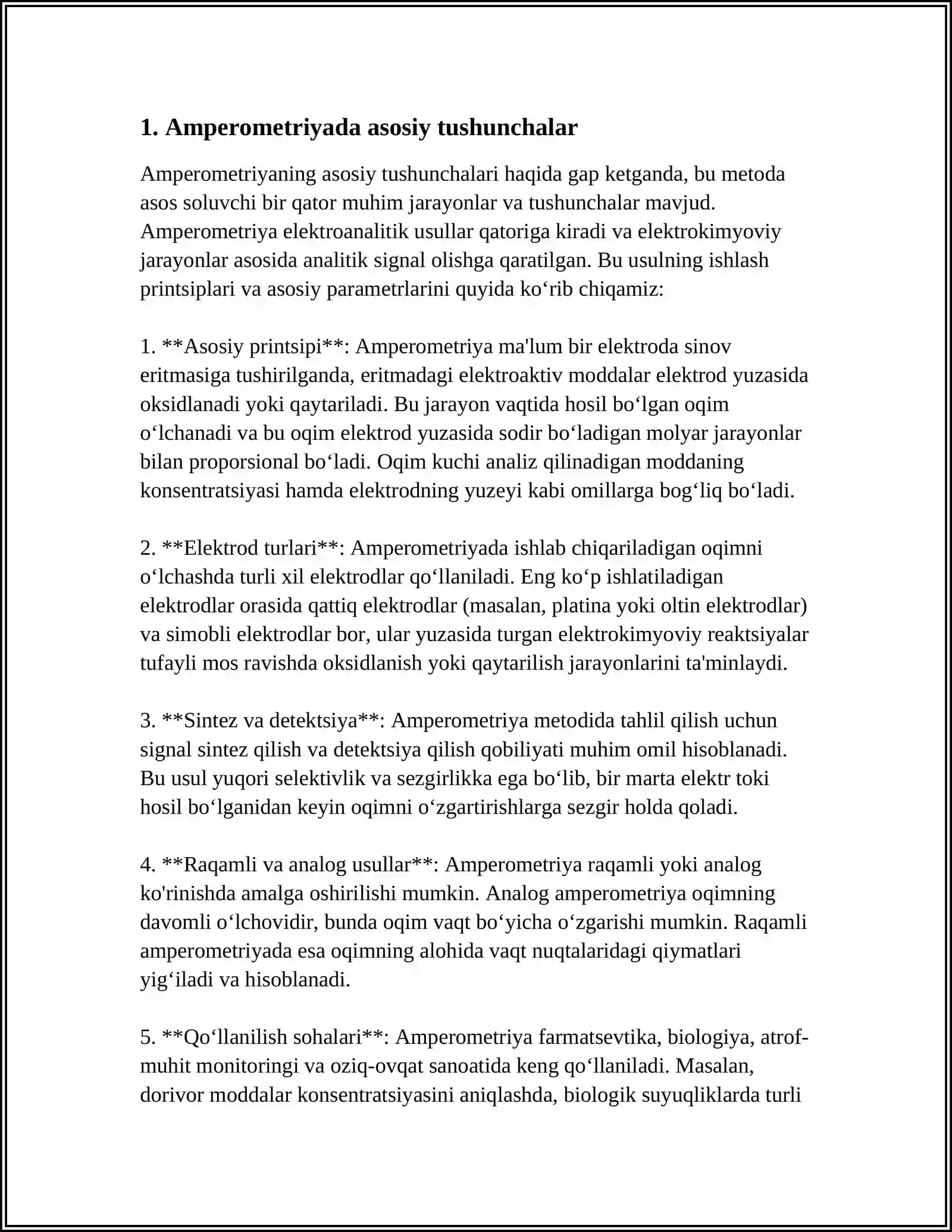 AMPEROMETRIYA 3