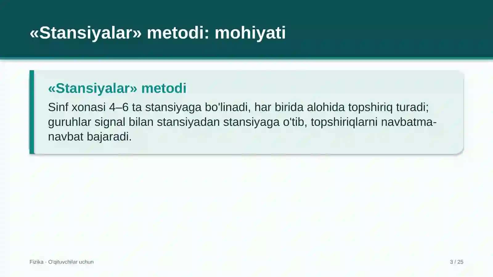 fizika darslarida stansiyalar metodidan foydalanish 8379 3