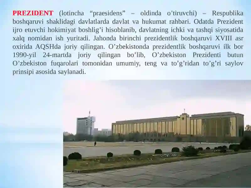 О‘ZBEKISTONDA HUQUQIY SIYOSIY ISLOHOTLARNING AMALGA OSHIRILISHI, DEMOKRATIK JAMIYATNI SHAKLLANTIRISH YО‘LIDAGI ISLOHOTLAR 3