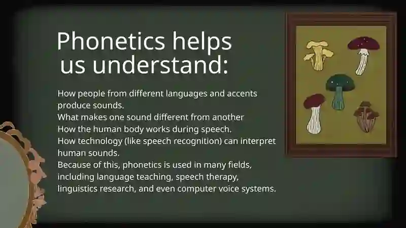 Phonetics as a branch of linguistics 3