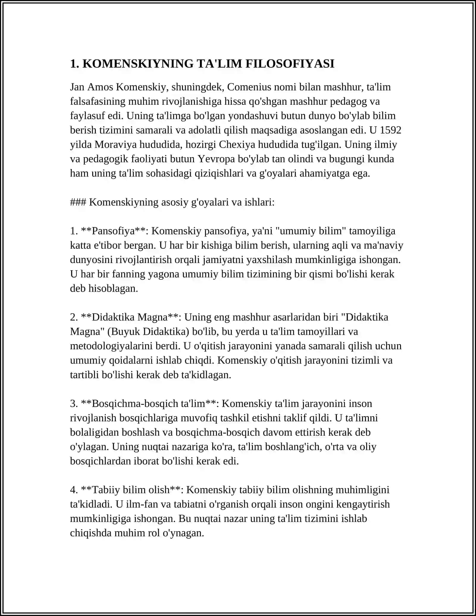 KOMENSKIY FAOLIYATI VA IJODI 3
