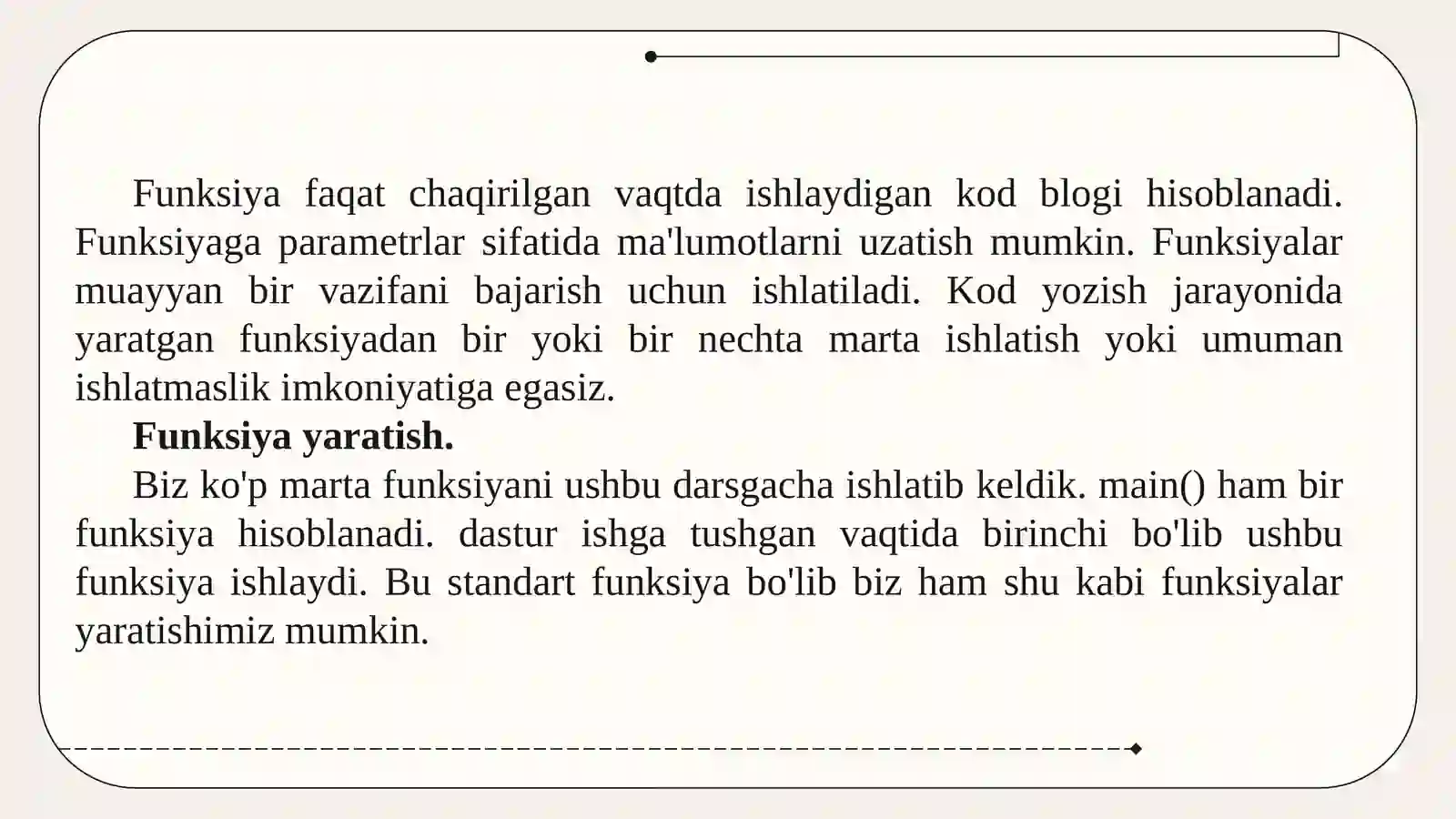 Funksiyalar 3