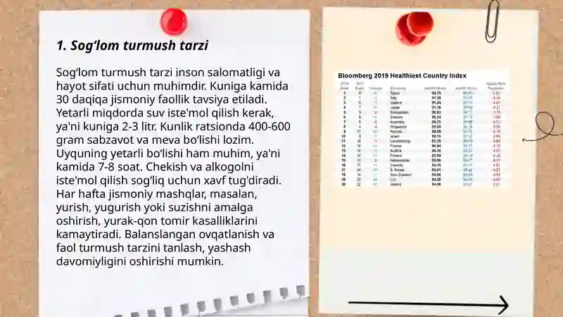 Sogʻlom turmush tarzi 3