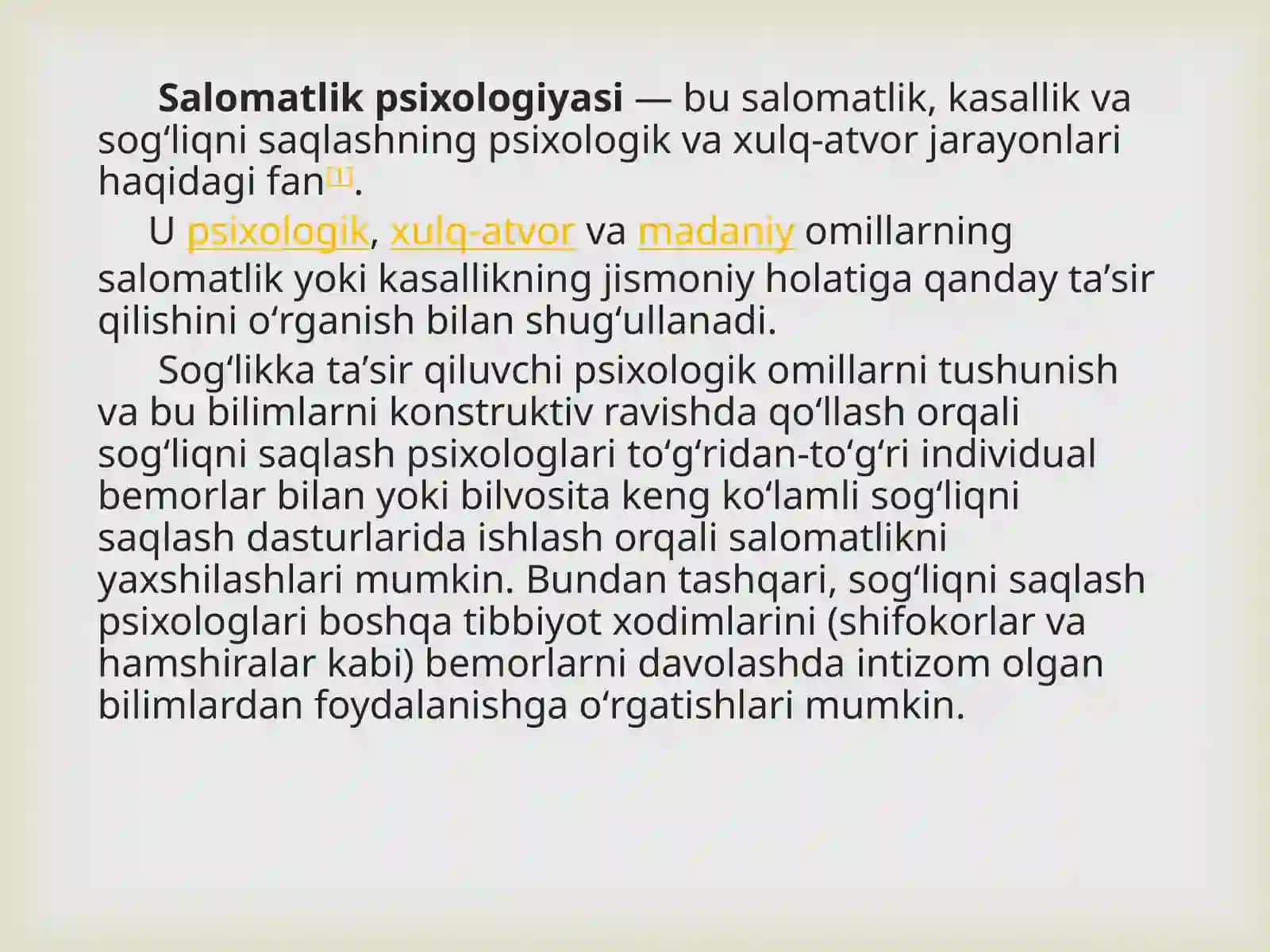 Salomatlik psixologiyasi 3