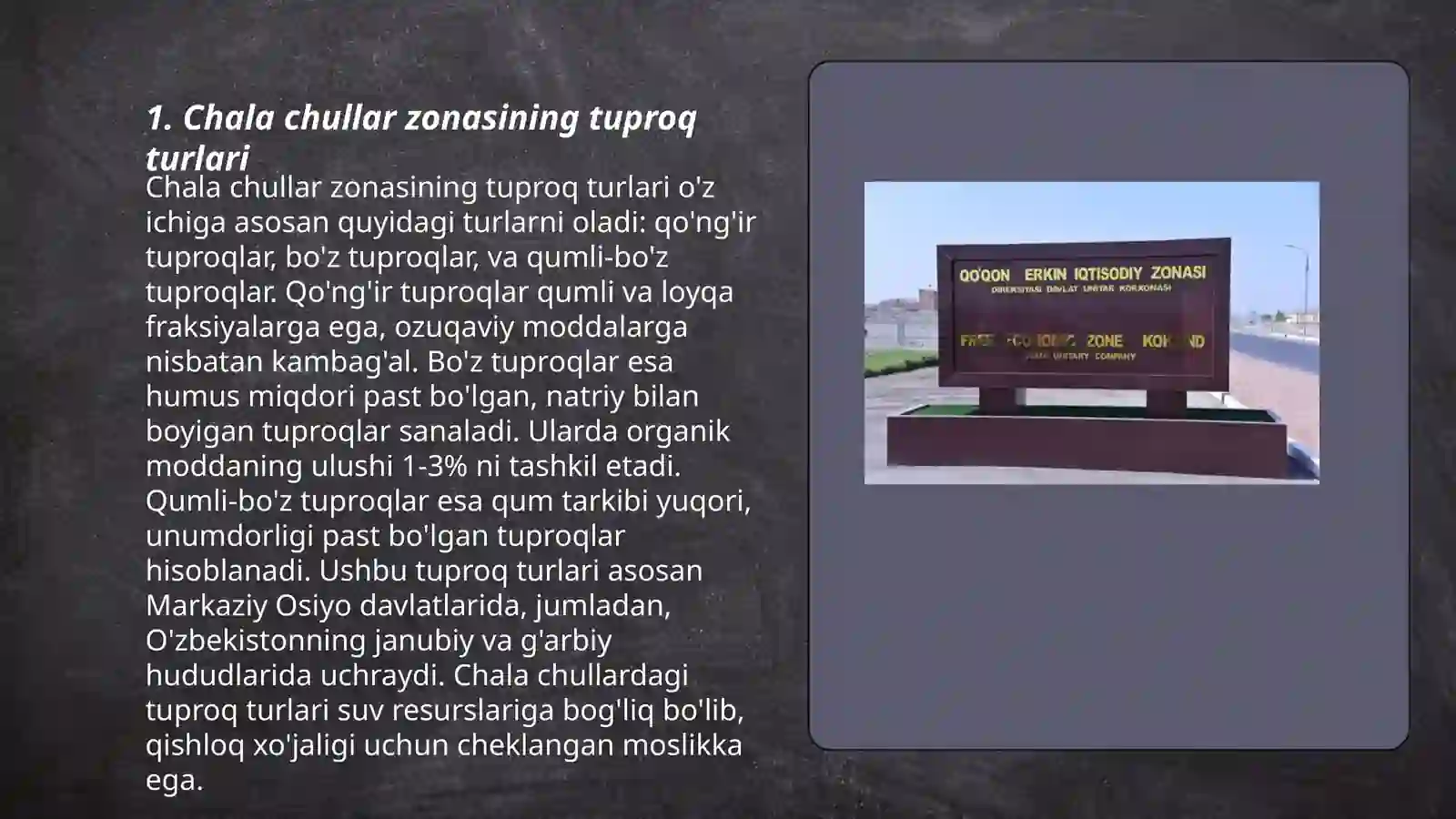 Chala chullar zonasining tuproqlari 3