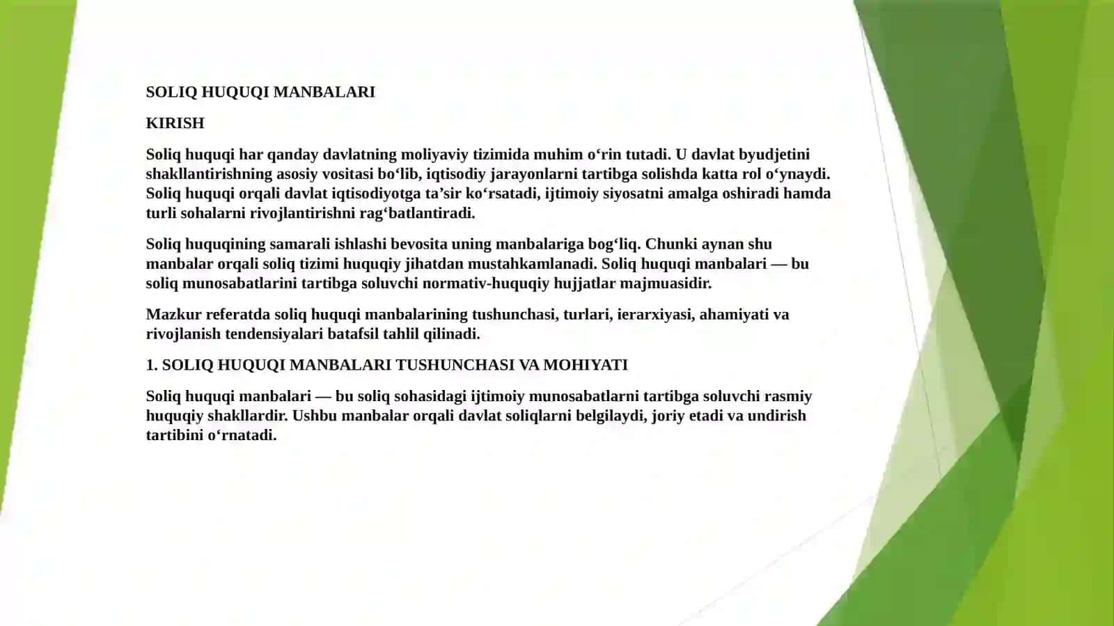 SOLIQHUQUQINING MANBALARI 3