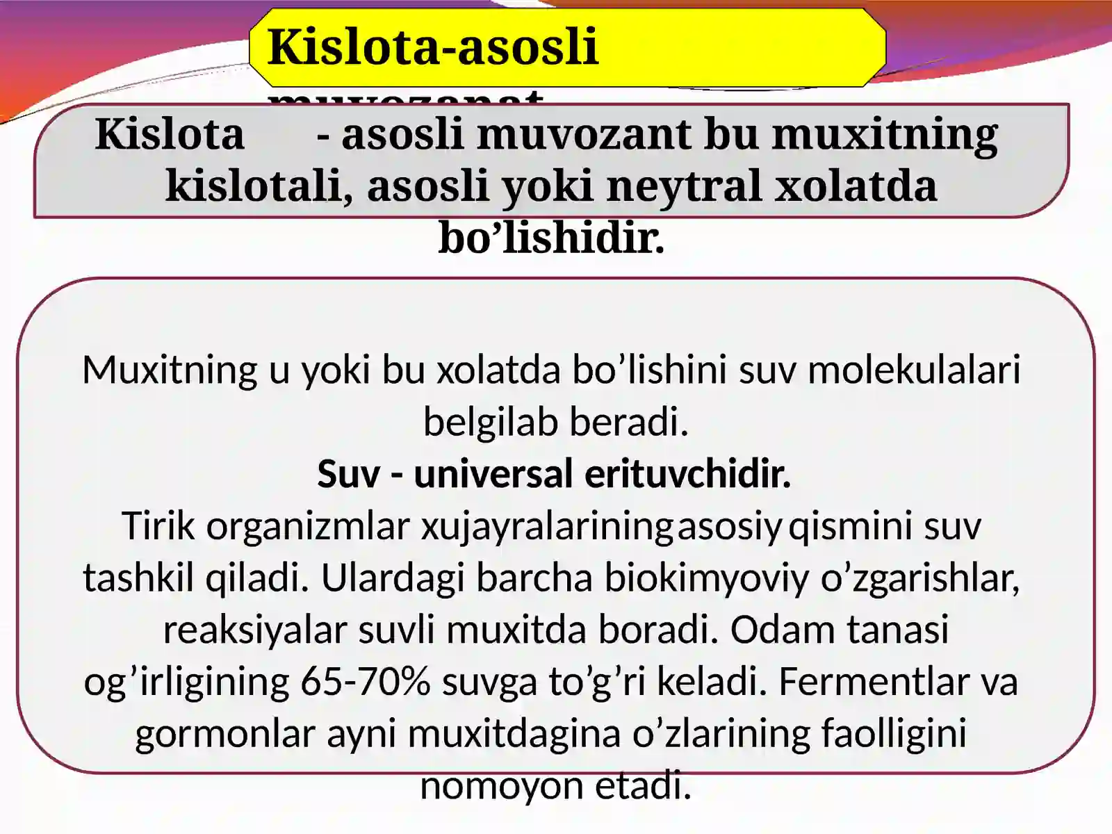 Tibbiykimyo 3