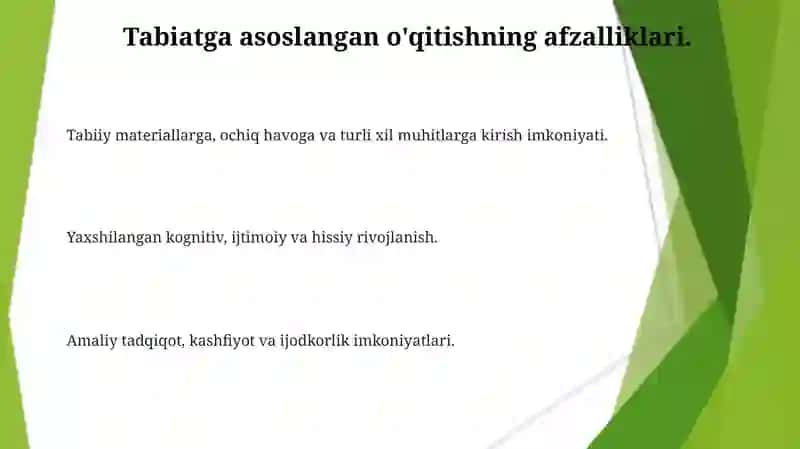 Tabiat bilan tanishtirishda tarbiyachiga qo‘yiladigan talablar va ish metodlari 3