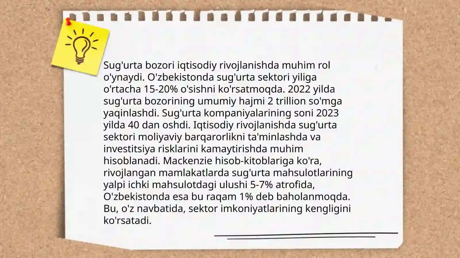 Suģurta bozori va ularning moliyaviy natijasiga tasiri 3