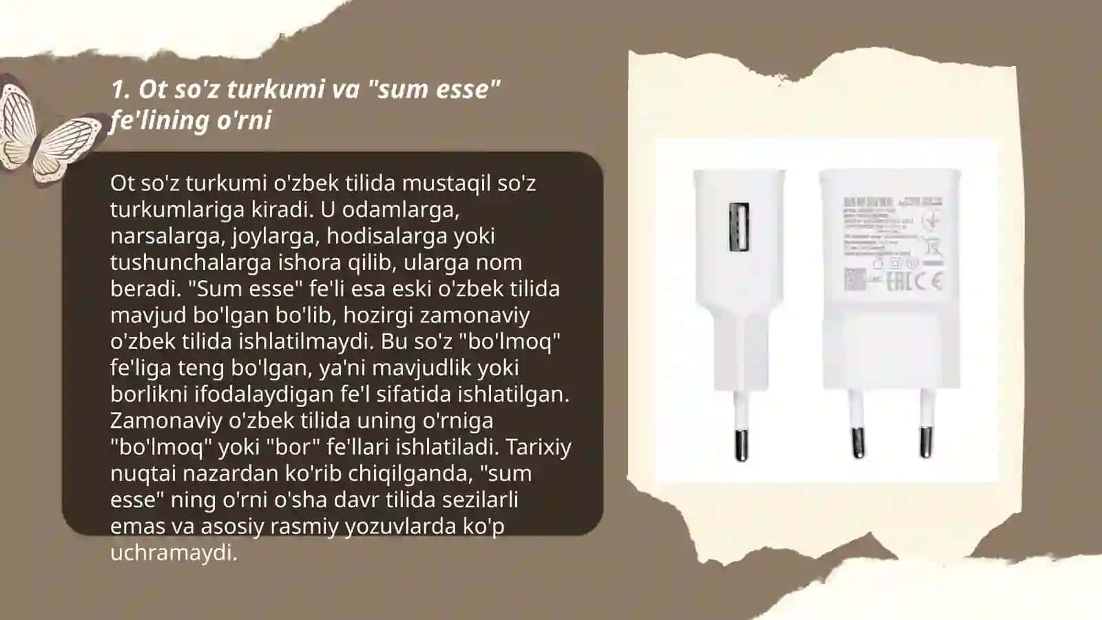 "Sum esse"-bor bo'lmoq fe'lini tuslanishi(Est modus in rebus) 3