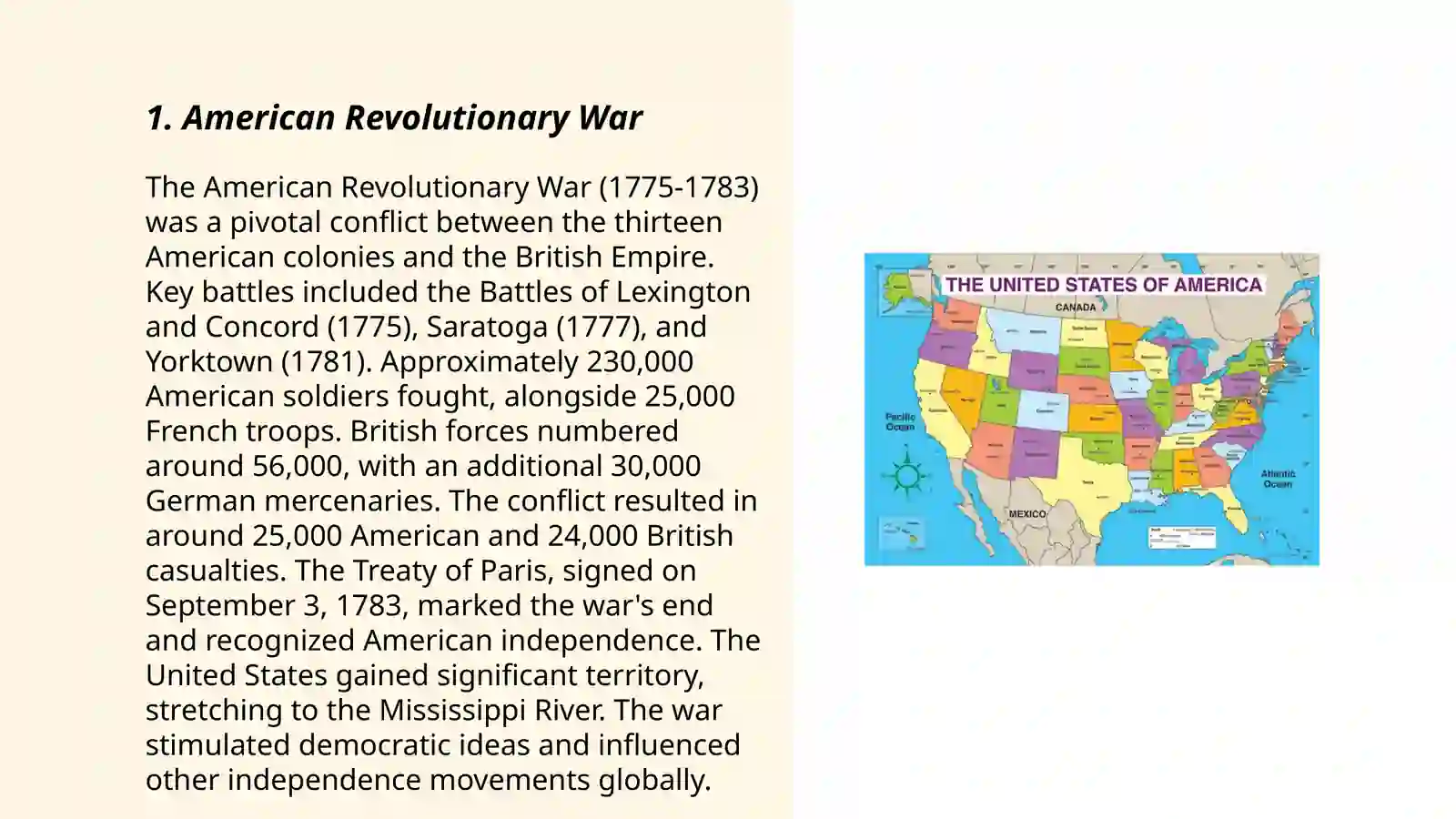 American Revolutionary War 3