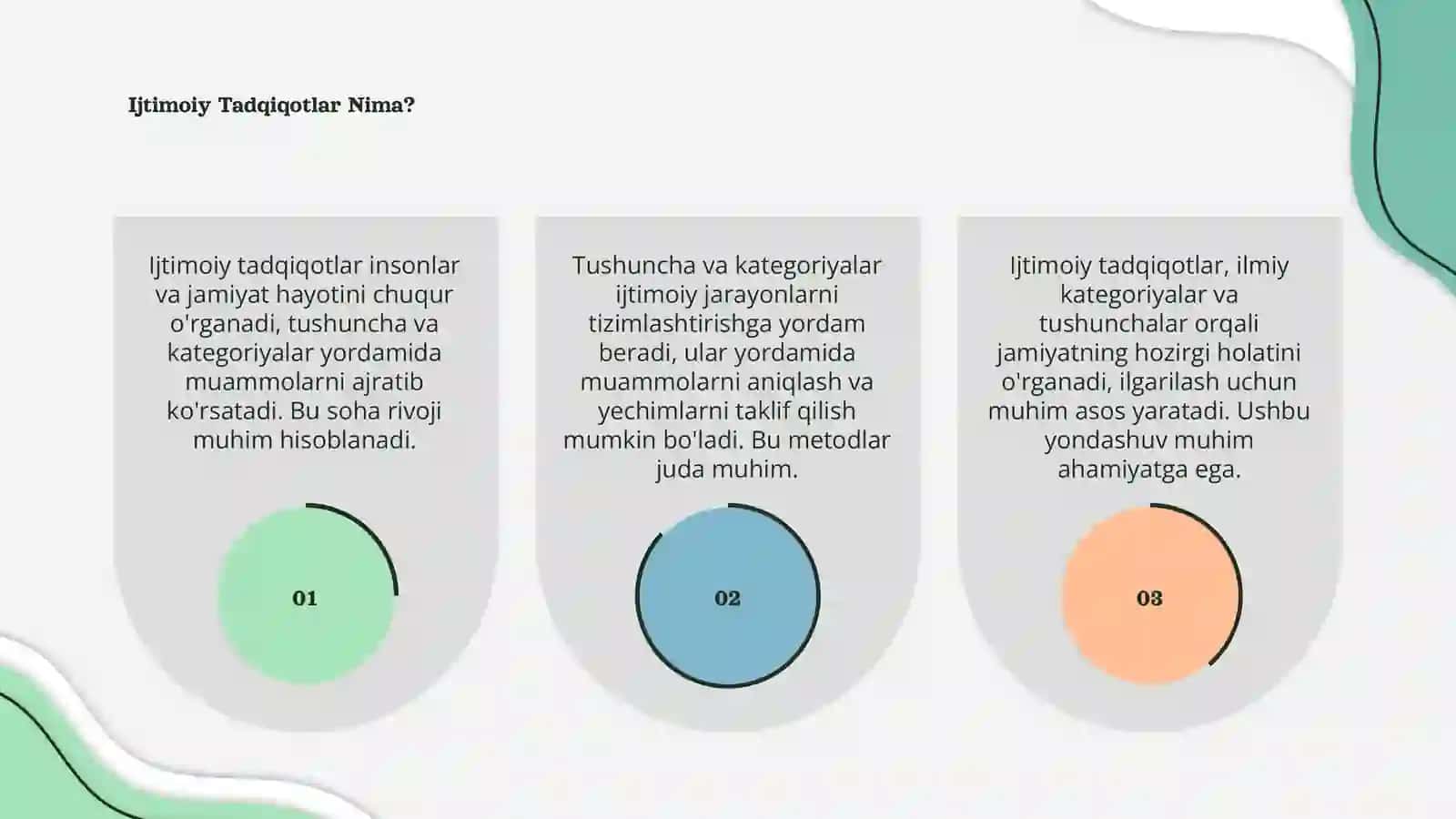 Ijtimoiy Tadqiqotlar Nima? 3