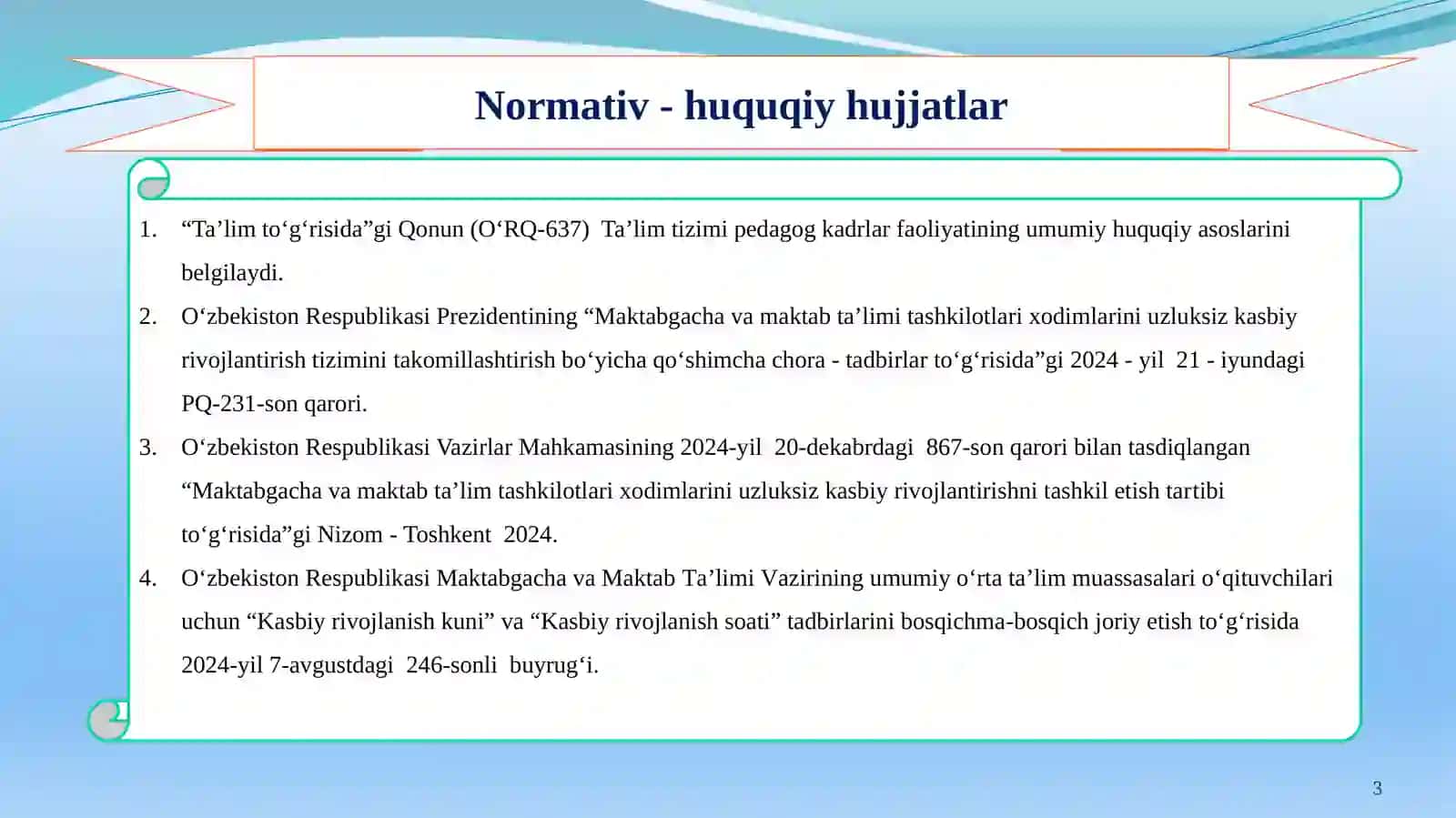 Menejerlik o‘quv kursi tayyorlash 3