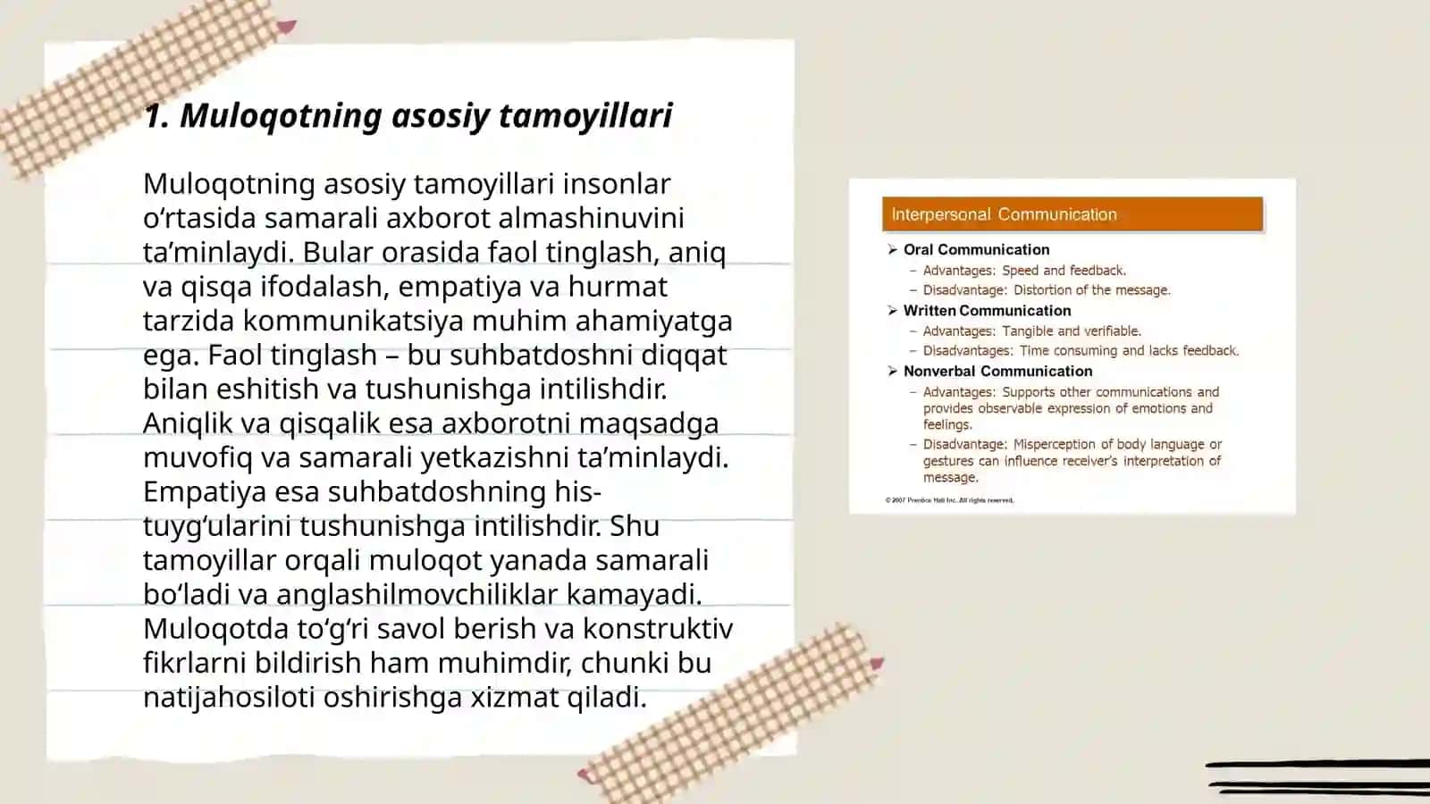 Shaxslararo muloqatchanlik ko'nikmalarini hosil qilish uchun tashkil etiladigan treninglar 3