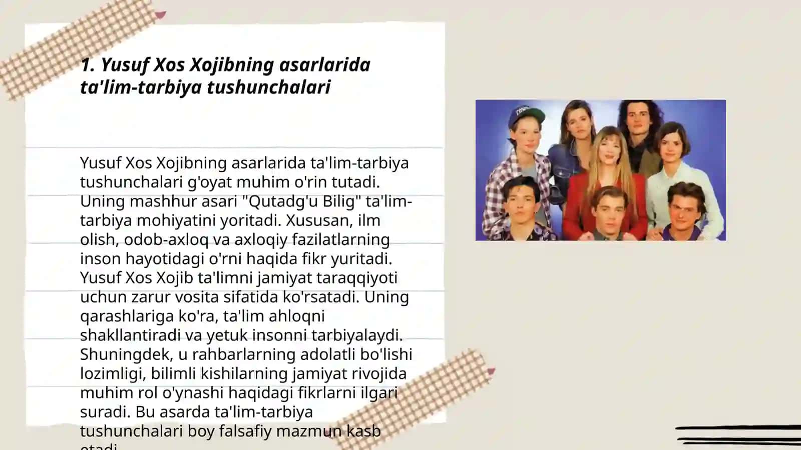 Yusuf Xos Xojib va Kaykovus asarlarida ta'lim-tarbiya masalalarining yoritilishi 3