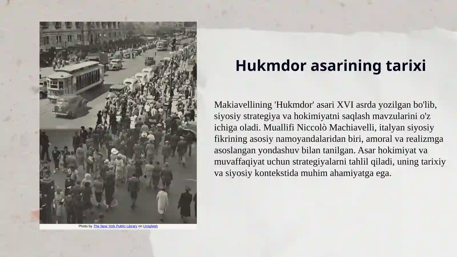 Makiavellining "Hukmdor" asari 3
