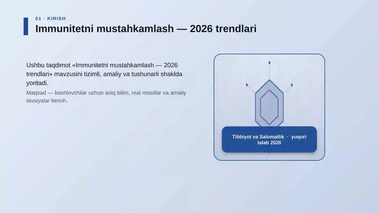 Immunitetni mustahkamlash — 2026 trendlari 3