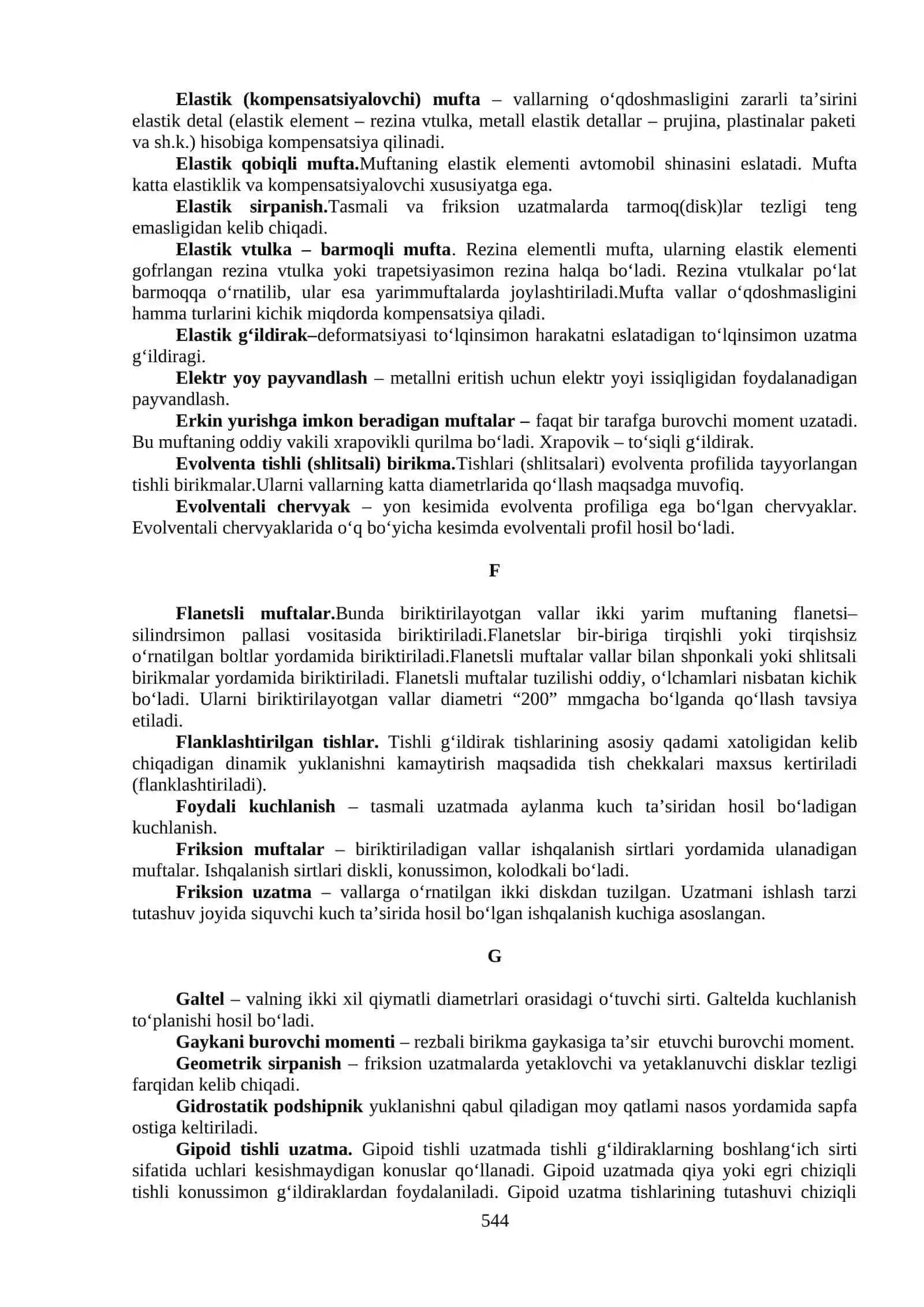 O‘ZBEK TILIDAGI GLOSSARIY 3