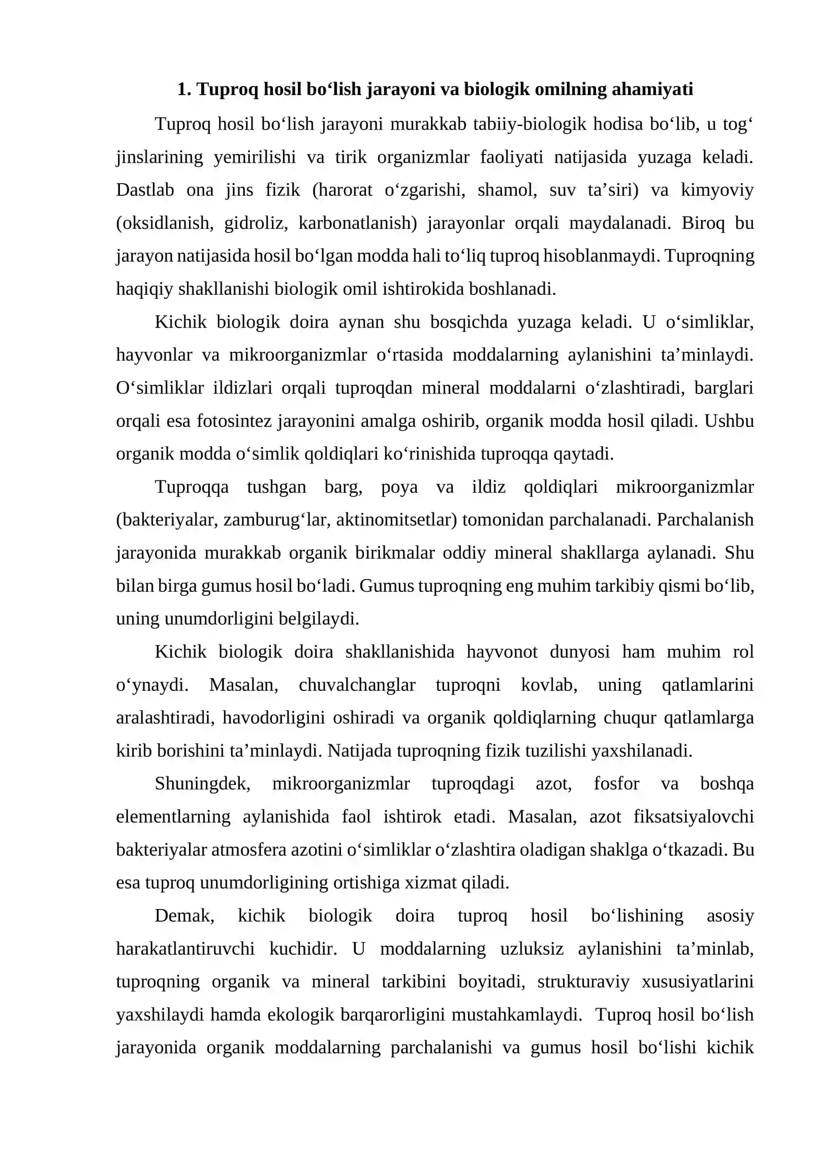 KICHIK BIOLOGIK DOIRANING MODDALAR HARAKATIDAGI ROLI 3