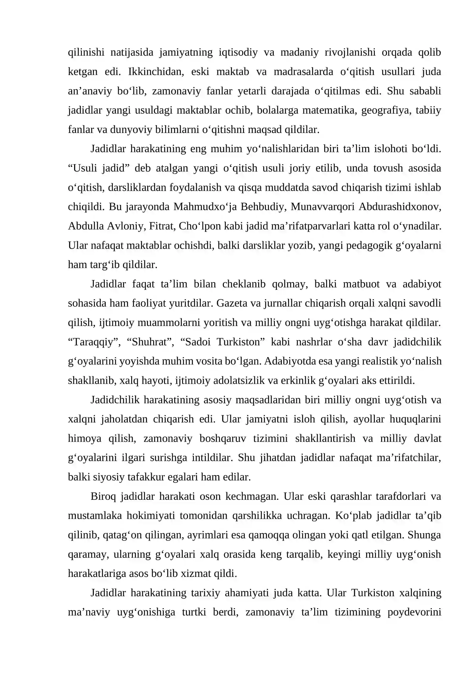 JADIDLAR HARAKATI VA UNING TARIXIY AHAMIYATI 3