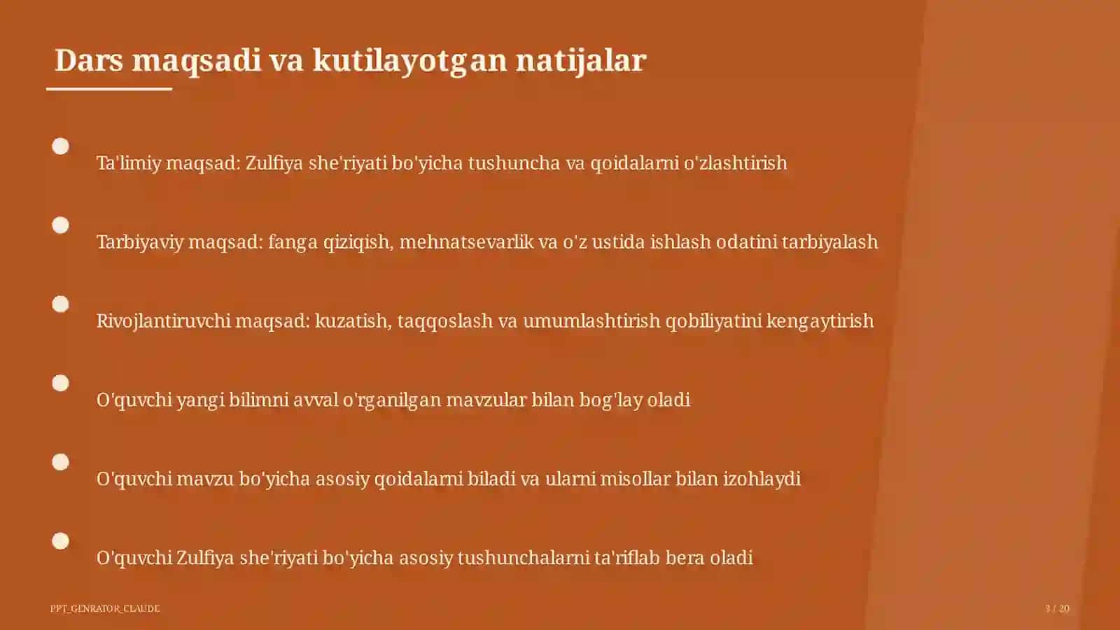 Zulfiya she'riyati (6-sinf) 3