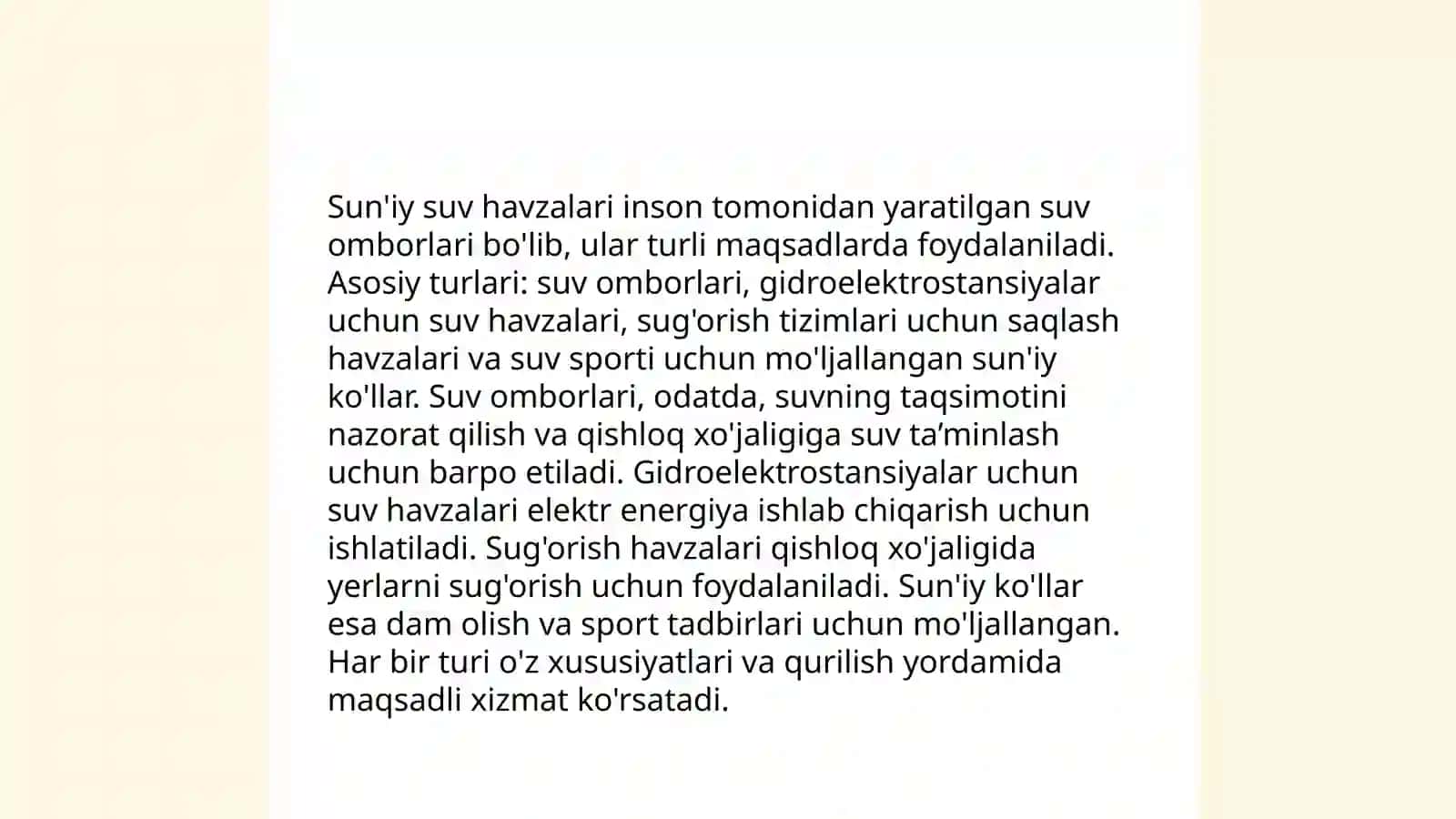 Sun'iy suv havzalari biotsenozi 3