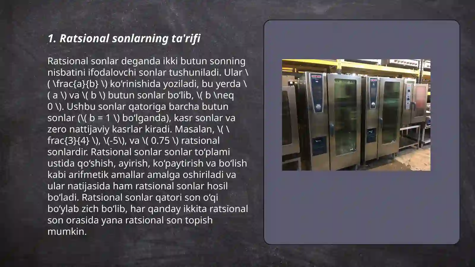 Ratsional sonlar 3