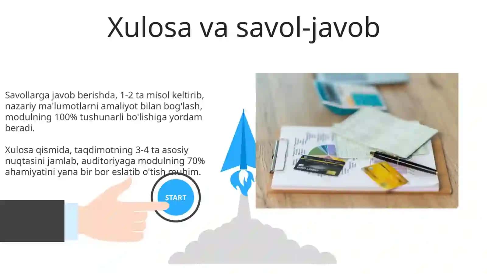 Kredit modullari: Istiqbollar va rivojlanish 3