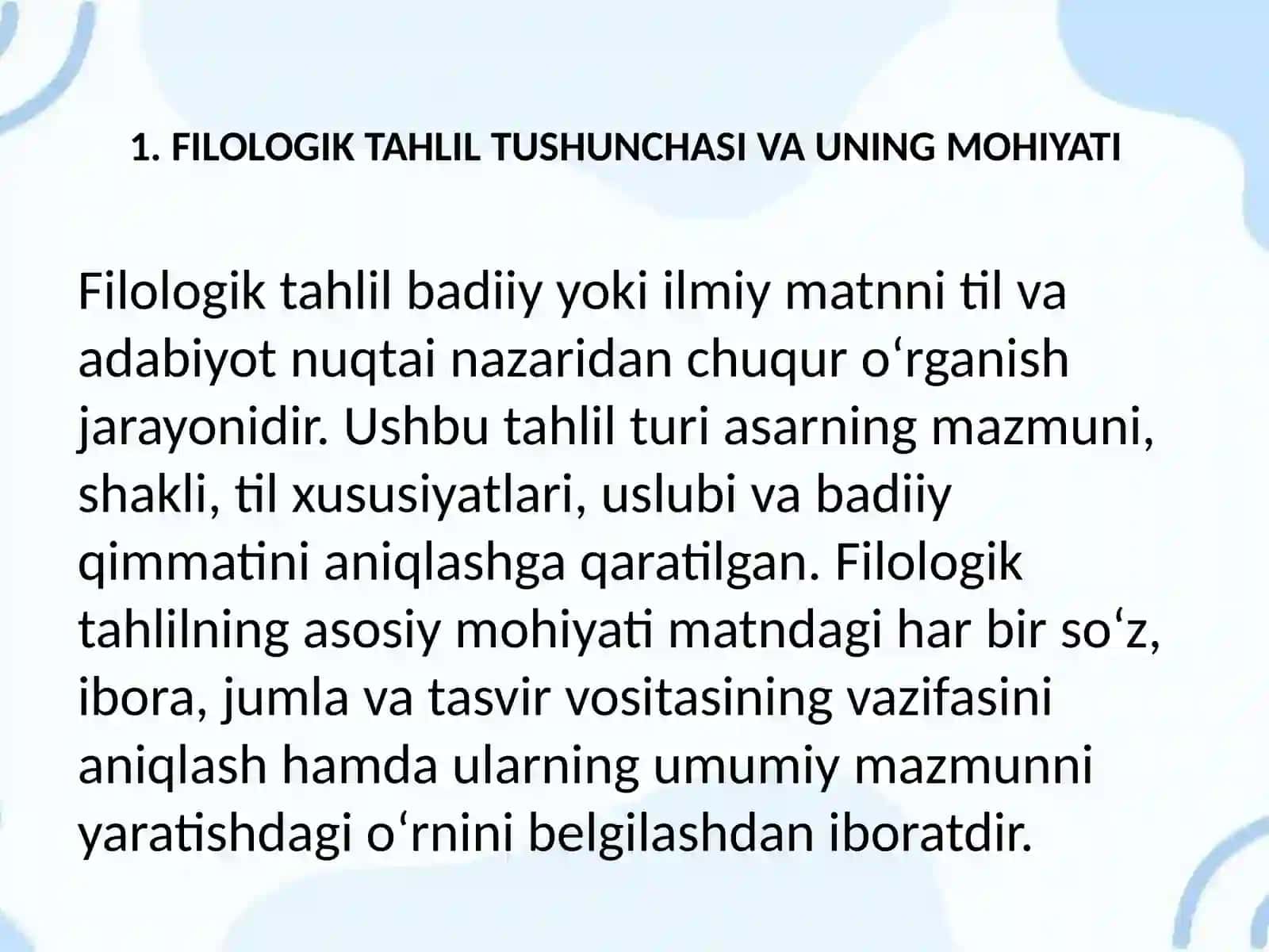 FILOLOGIK TAHLIL VA UNING O‘ZIGA XOSLIKLARI 3