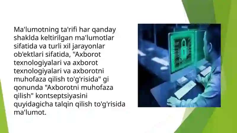 KORXONA FAOLIYATIDA AXBAROT XAVFSIZLIGI 3
