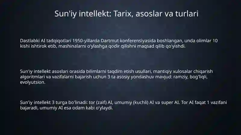 Sun'iy intellekt 3