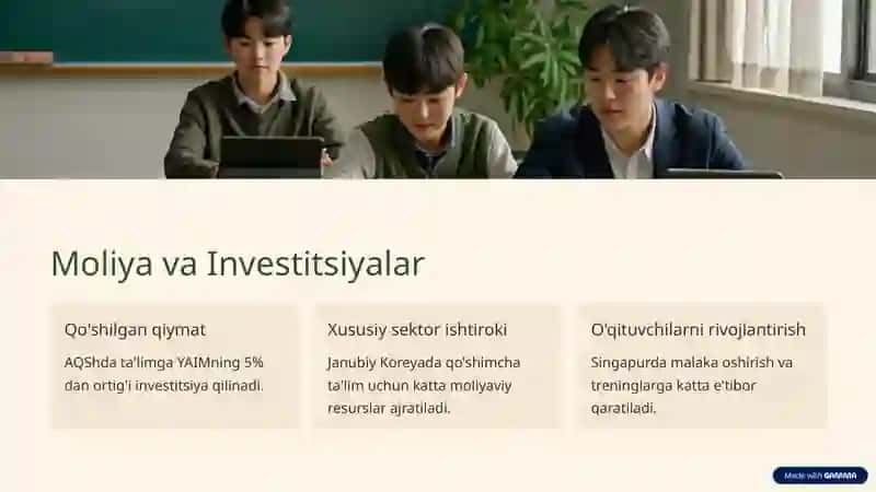 Iqtisodiy Rivojlangan Davlatlarda Ta'lim Tizimi 3
